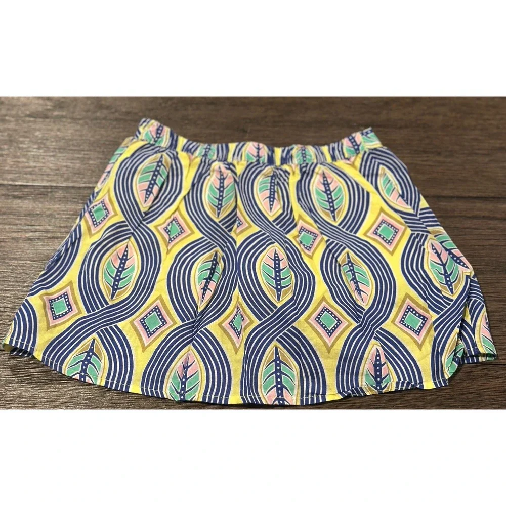 Genuine Kids by Oshkosh‎ girls skort skirt summer school vacation sz 4T feather